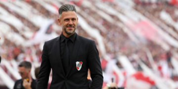 Demichelis evitó hablar de la jugada polémica en la que le anularon un gol a River
