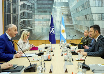 La Otan agradeció a la Argentina por haber dado el paso para una colaboración «más estrecha»
