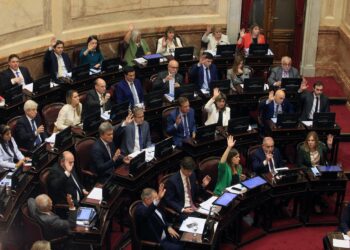 El Senado aprobó duplicar la dieta de sus legisladores, a mano alzada y sin debate