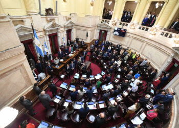 En una votación relámpago, los senadores se duplicaron el sueldo y se dieron aguinaldo