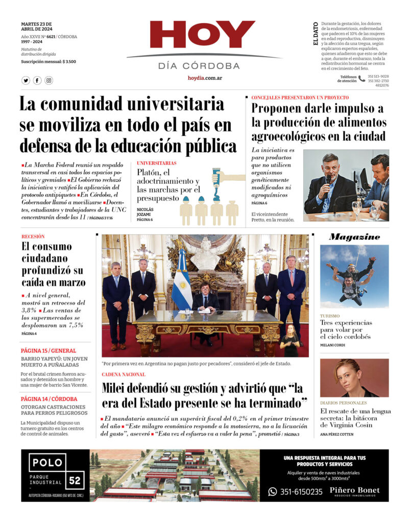 Portada 23.04.2024 Portada 23.04.2024