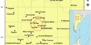 Tembló Córdoba: se registró un sismo de 4,6° en la escala de Richter