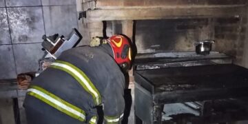 Dos heridos tras la explosión de una garrafa en un local gastronómico