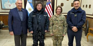 Milei se reunió con Richardson en Ushuaia en un fuerte gesto del Gobierno a Estados Unidos