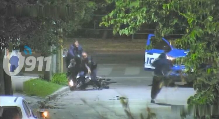 Motochorros robaron, dañaron autos e intentaron huir haciendo “willy” pero fueron detenidos