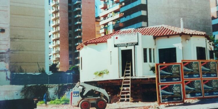 Se cumplen 20 años del traslado de la casa giratoria
