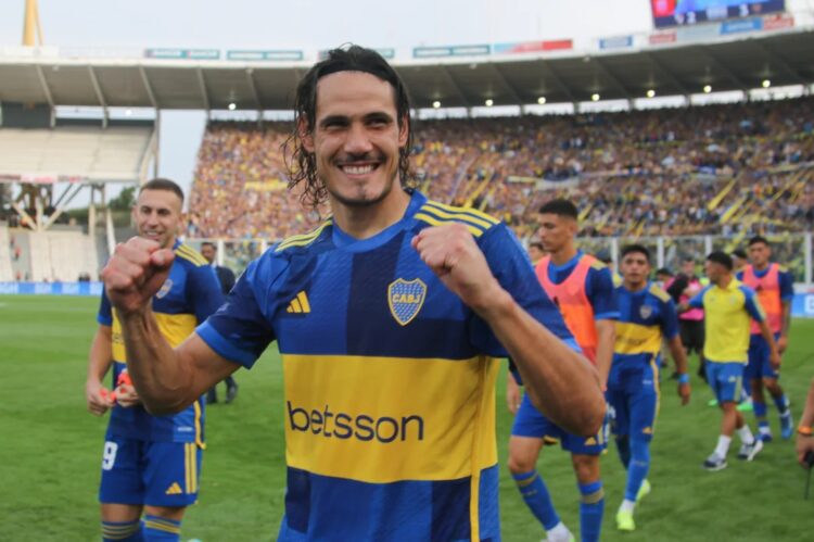 Cavani: "El pueblo Xeneize está orgulloso"