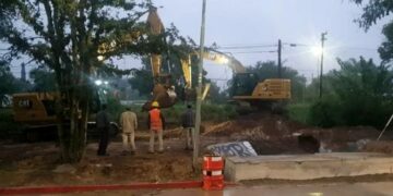 Etapa final de un desagüe pluvial que beneficiará a 190 mil vecinos