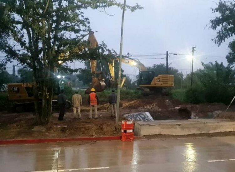 Etapa final de un desagüe pluvial que beneficiará a 190 mil vecinos