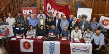 Paro nacional de trabajadores en Chile