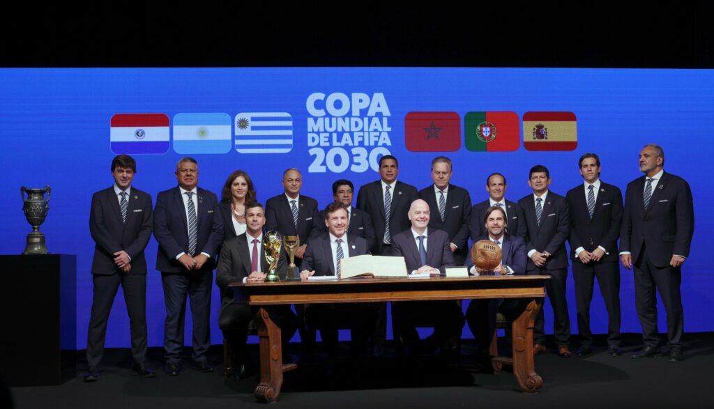 Se firmó la primera acta del Mundial 2030