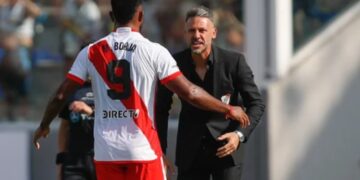 Demichelis evitó hablar de la polémica