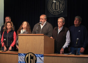 La CGT apuntó contra «lo que le faltó contar» a Milei en la cadena nacional