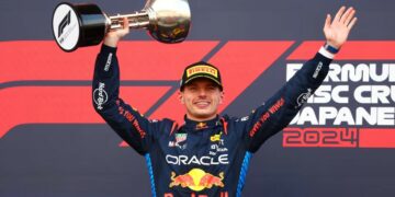 Verstappen brilló en Japón