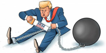 Trump en el banquillo y la democracia que ya no es