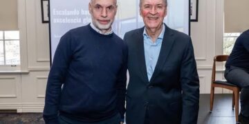 Schiaretti se mostró junto a Rodríguez Larreta en Estados Unidos
