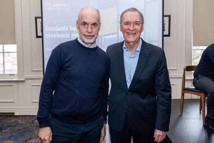 Schiaretti se mostró junto a Rodríguez Larreta en Estados Unidos