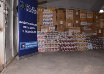 La Policía incautó millones de pesos en juguetes