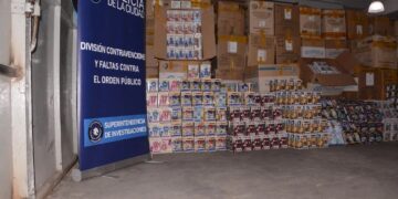 La Policía incautó millones de pesos en juguetes