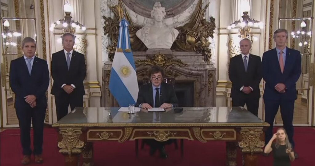 Milei anunció superávit fiscal en el primer trimestre y dijo: "El plan está funcionando”