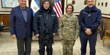 Milei anunció la creación de una base con EE.UU. en Ushuaia