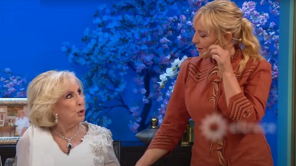 Mirtha le pidió a Jimena Monteverde cambiar el menú de la noche: "No me gusta"