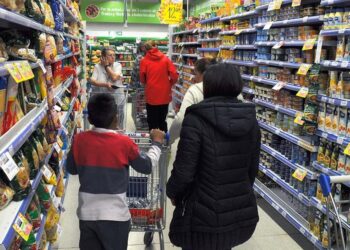 Supermercados: registran una fuerte caída en el consumo