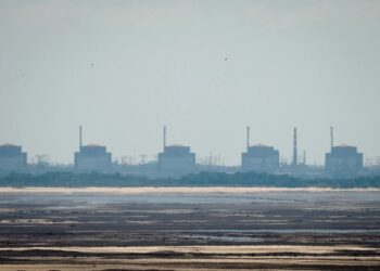 Atacaron a la central nuclear de Zaporiyia