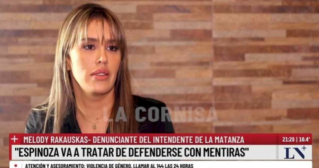 El duro relato de la mujer que denunció a Espinoza: "Tengo miedo de que me maten"