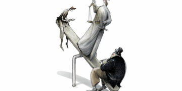 Dedos de la paz: justicia