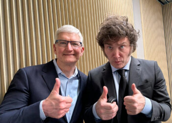 Milei mantuvo reuniones con CEOs de las empresas digitales