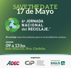 Este viernes se realizará una nueva Jornada Nacional de Reciclaje en Córdoba