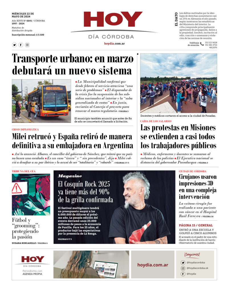Portada 22.05.2024 Portada 22.05.2024
