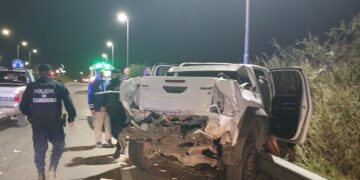 El primer intendente libertario cordobés quedó gravemente internado tras un choque en la ruta