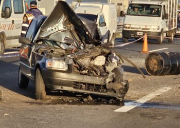 Tragedia en Circunvalación: falleció una mujer tras un choque múltiple
