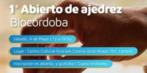 La ciudad realizará el primer abierto de ajedrez social sustentable con tres categorías