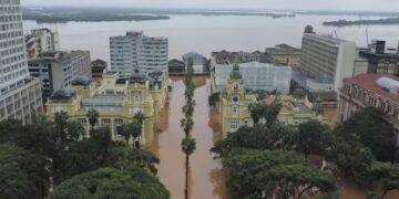 Porto Alegre quedó sitiada por las trágicas inundaciones