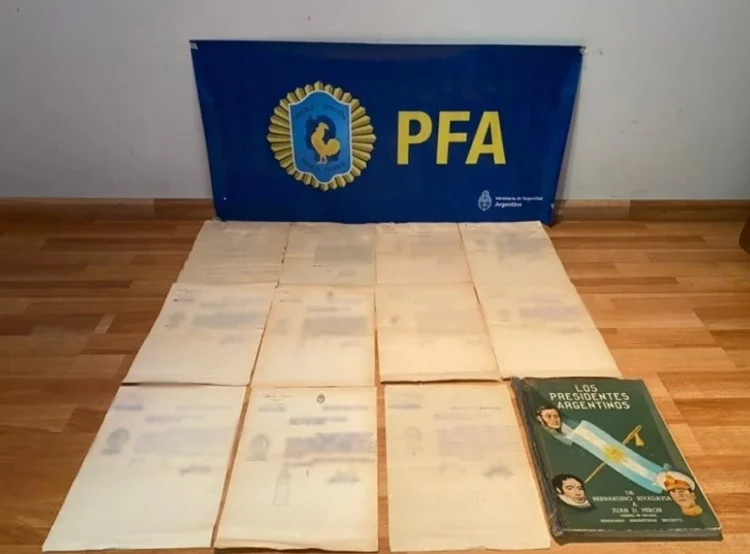 Documentos históricos firmados por Perón fueron recuperados antes de ser subastados