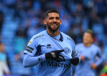 En un partidazo en el Gigante, Belgrano y Racing igualaron 4 a 4