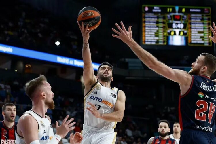 Campazzo fue elegido en el quinteto ideal de la Euroliga