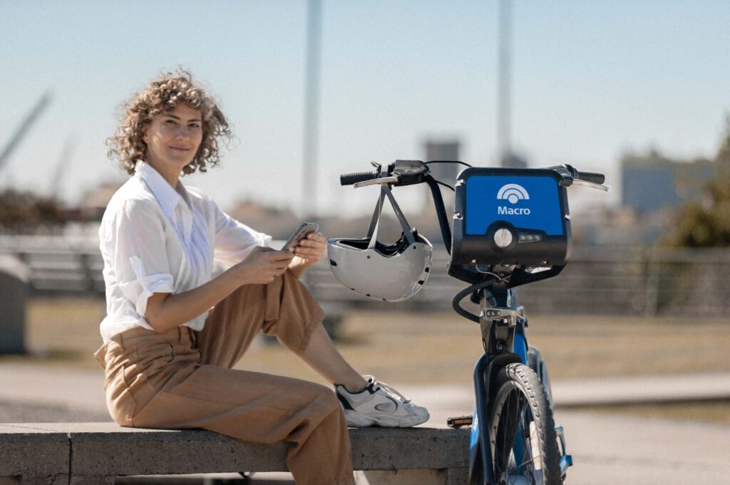 Banco Macro promueve el uso de las bicis compartidas