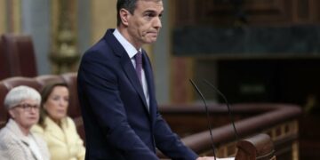 Sánchez volvió a hablar del viaje de Milei a Madrid