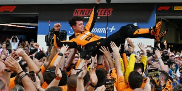 Norris logró su primera victoria en el GP de Miami