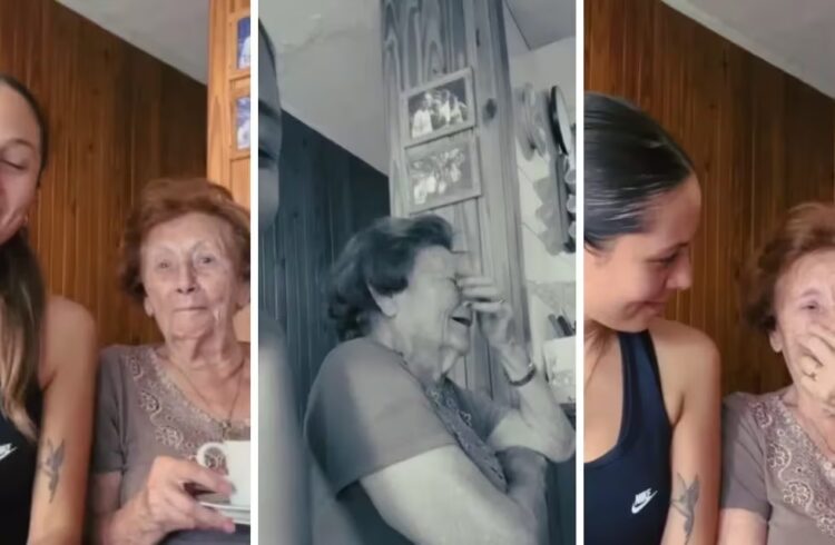 Le pidió ayuda a su abuela para pedir una beca falsa y el video se volvió viral