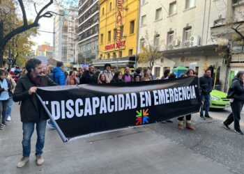Discapacidad: el sector marchó y pidió declarar la emergencia