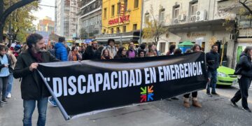 Discapacidad: el sector marchó y pidió declarar la emergencia