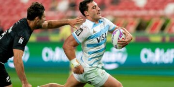 Los Pumas 7s vencieron a Gran Bretaña y dieron el primer paso en la Gran Final