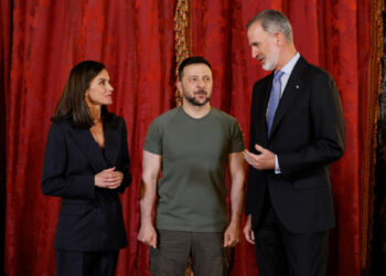 El rey español y Pedro Sánchez le dieron su apoyo a Zelenski