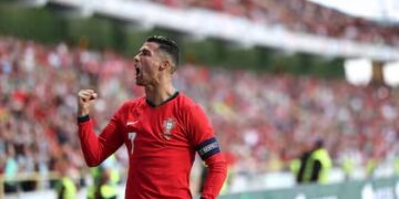 Cristiano Ronaldo sigue brillando en Portugal