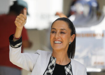 Sheinbaum se encamina a ser la primera presidenta mujer de México